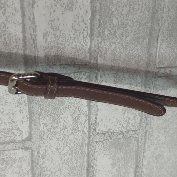 Tignanello Brown and Yellow Crossbody Bag - Picture 3 of 6